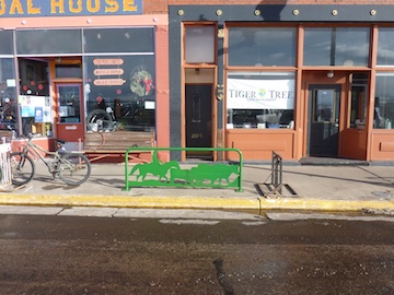 Cattle Herd Bike Rack