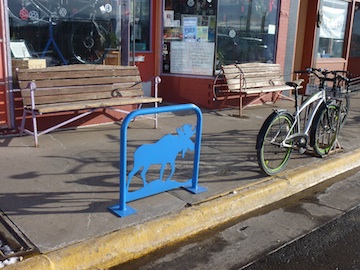 Moose Bike Rack