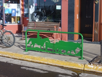 Cattle Herd Bike Rack
